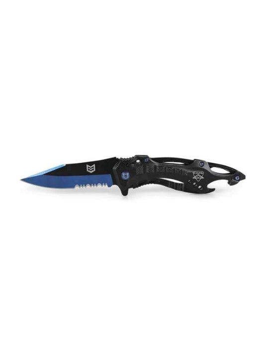 Mission Made - C.O.P.S. Black and Blue Raptor Knife Tactical Gear 