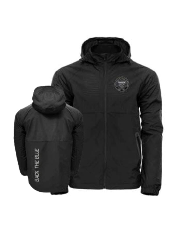 X24 Full Zip Jacket Black on Black 247 Hero 