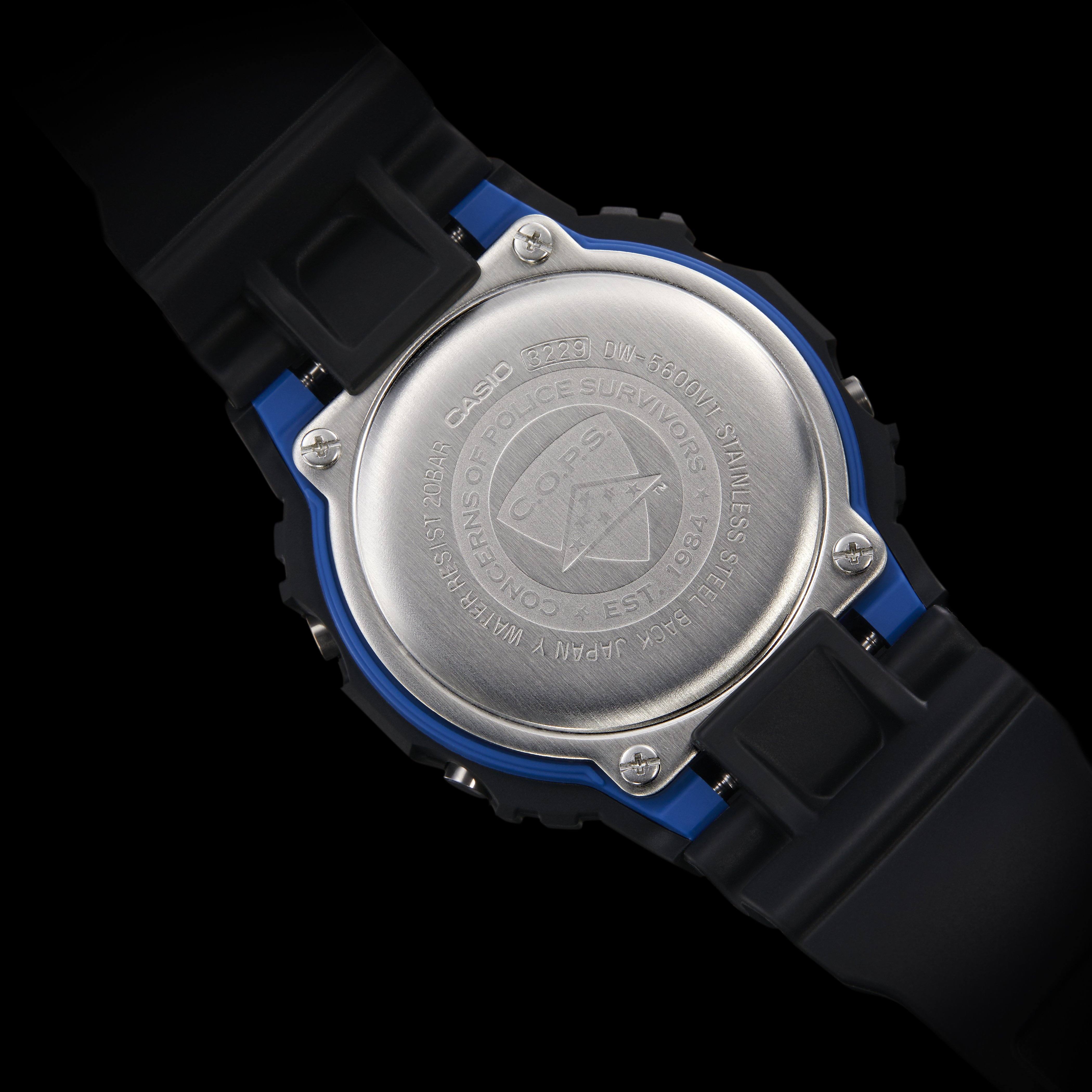 Thin blue line shop g shock watch